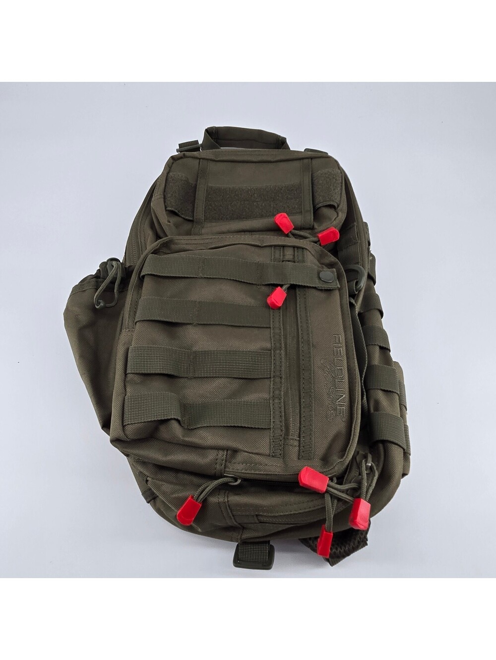 Fieldline Pro Series ROE Sling Pack OD Green Tactical MOLLE Backpack